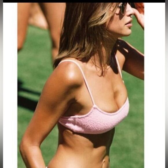 TRIANGL TOP ONLY MICA - TERRY FLOSS TOP NO BAG NEW WITH TAGS - Picture 1 of 9